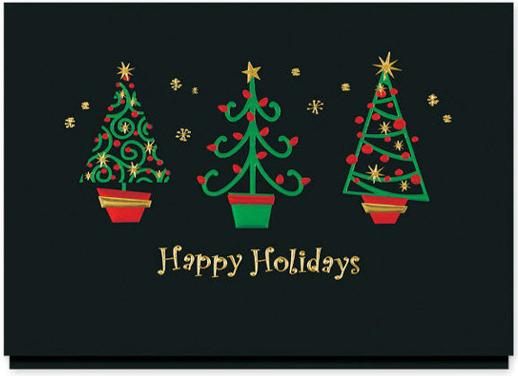 happy holiday card sayings